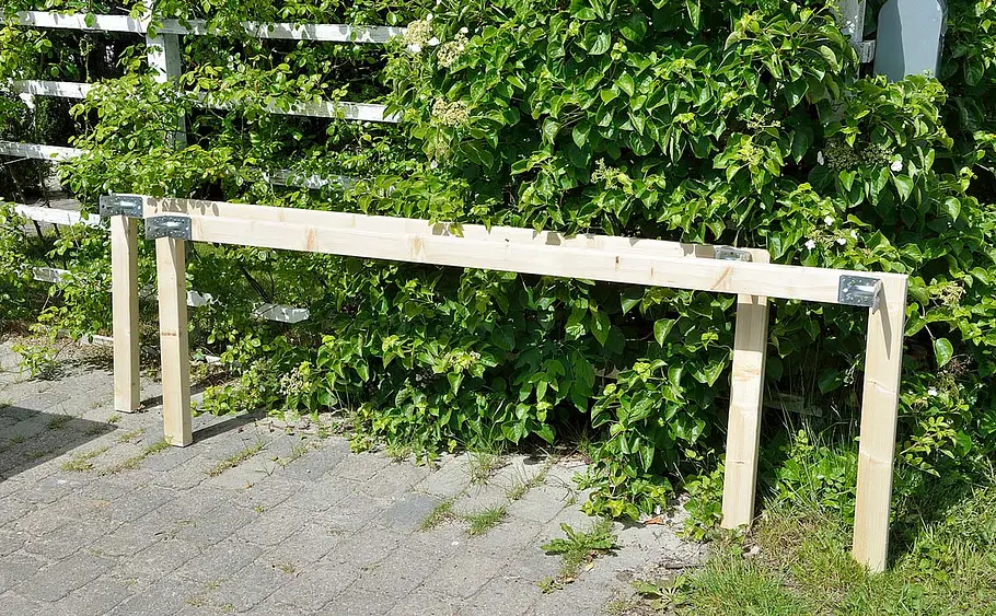 Gartentisch aus Leimholz bauen