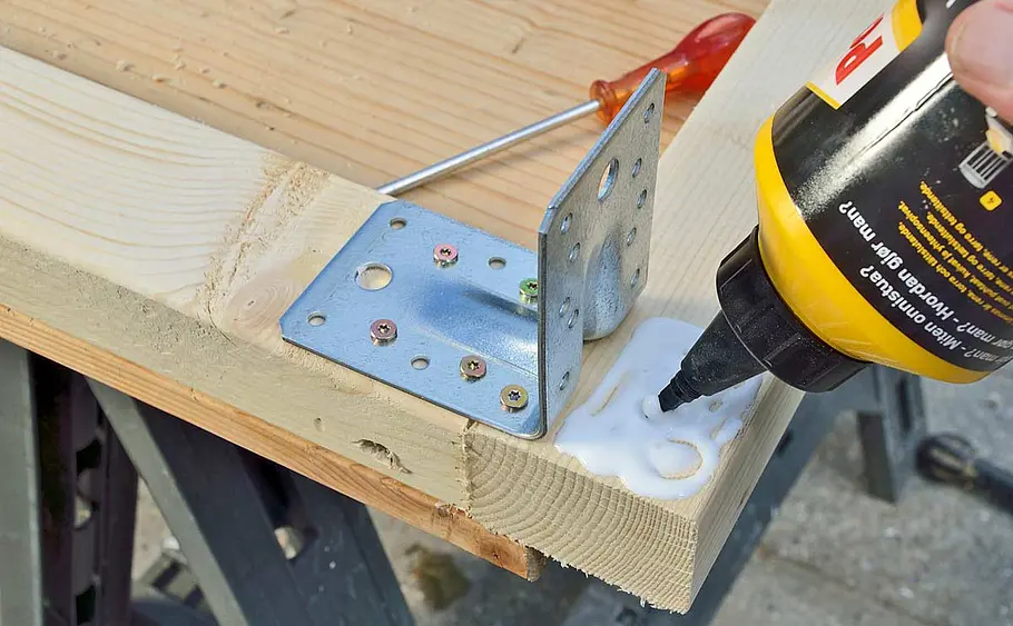 Gartentisch aus Leimholz bauen
