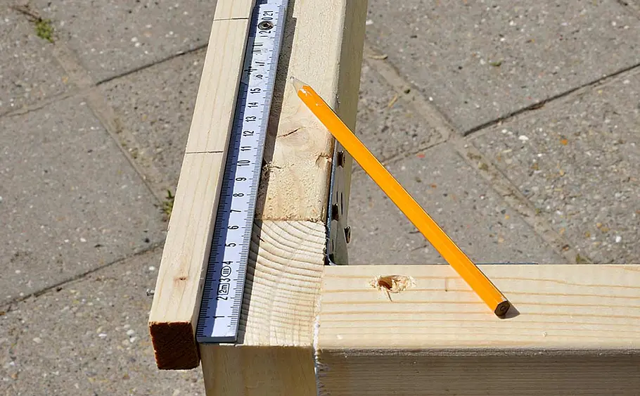 Gartentisch aus Leimholz bauen