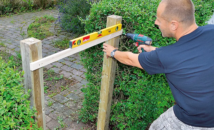 Gartentür bauen Zaun: Gartentor bauen