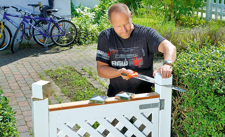 Gartentür bauen Gartentür bauen
