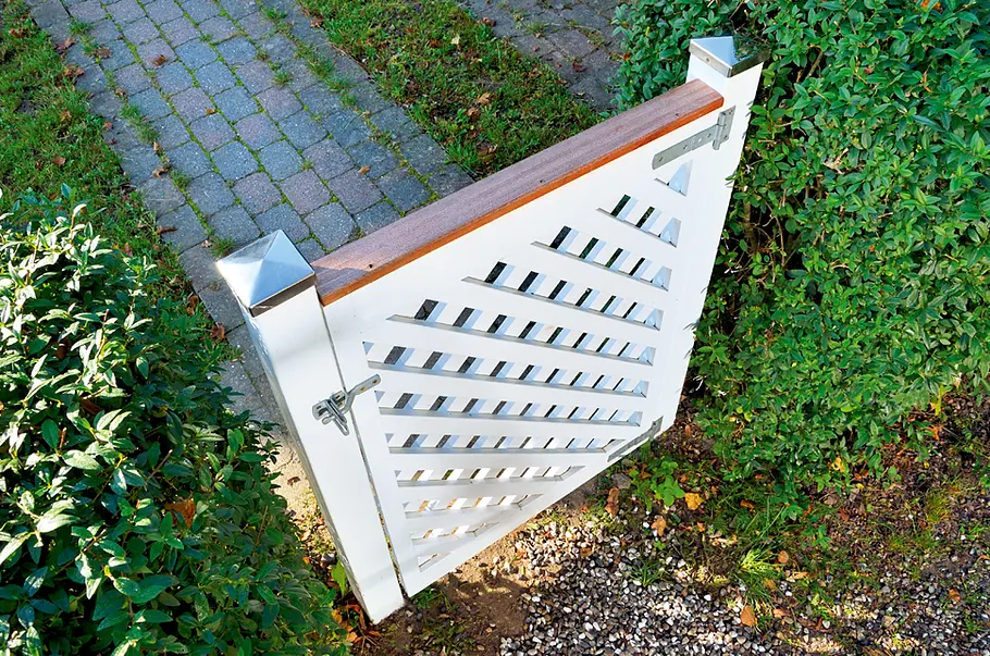 Gartentür bauen Zaun: Gartentor bauen