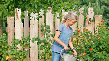 Kreative Zaun-Idee: Schablonen für Zaunköpfe Kreative Zaun-Idee: Schablonen für Zaunköpfe