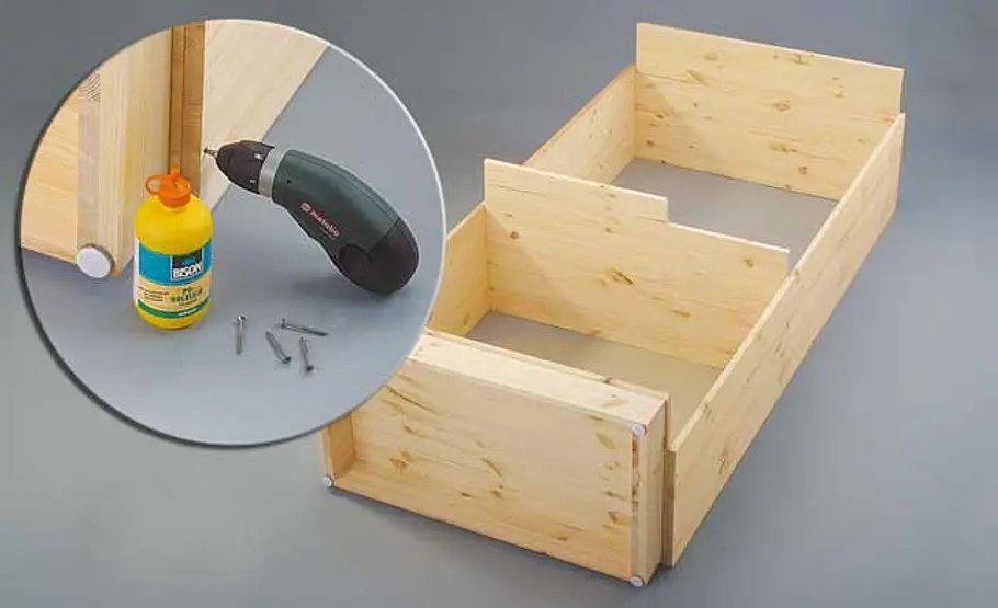 Holz-Geräteschuppen: Schritt 3 von 26 Geräteschuppen aus Holz