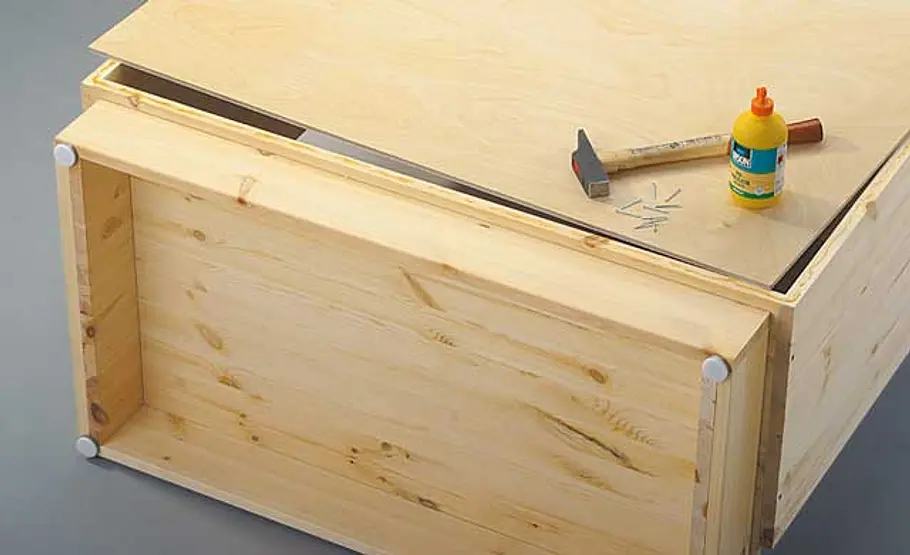 Holz-Geräteschuppen: Schritt 4 von 26 Geräteschuppen aus Holz