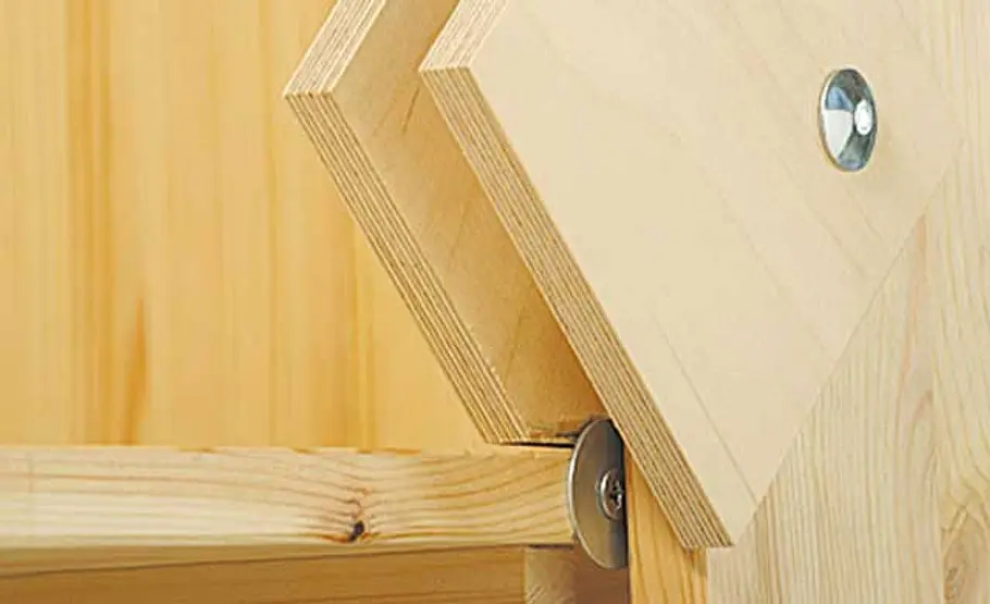 Holz-Geräteschuppen: Schritt 19 von 26 Geräteschuppen aus Holz