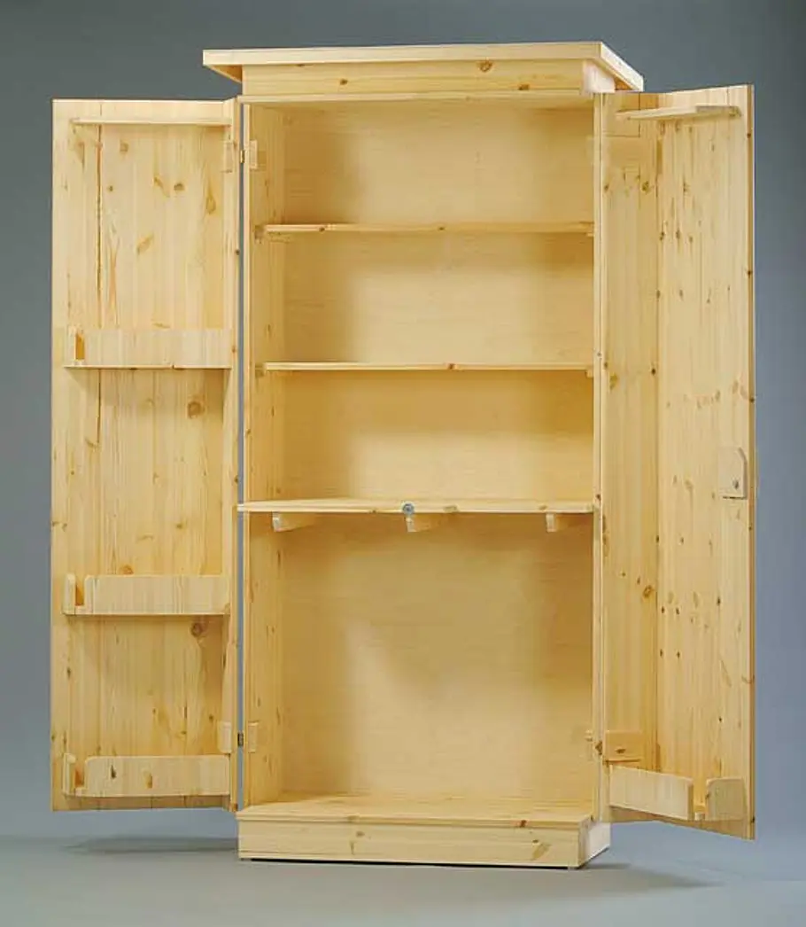 Holz-Geräteschuppen: Schritt 21 von 26 Geräteschuppen aus Holz