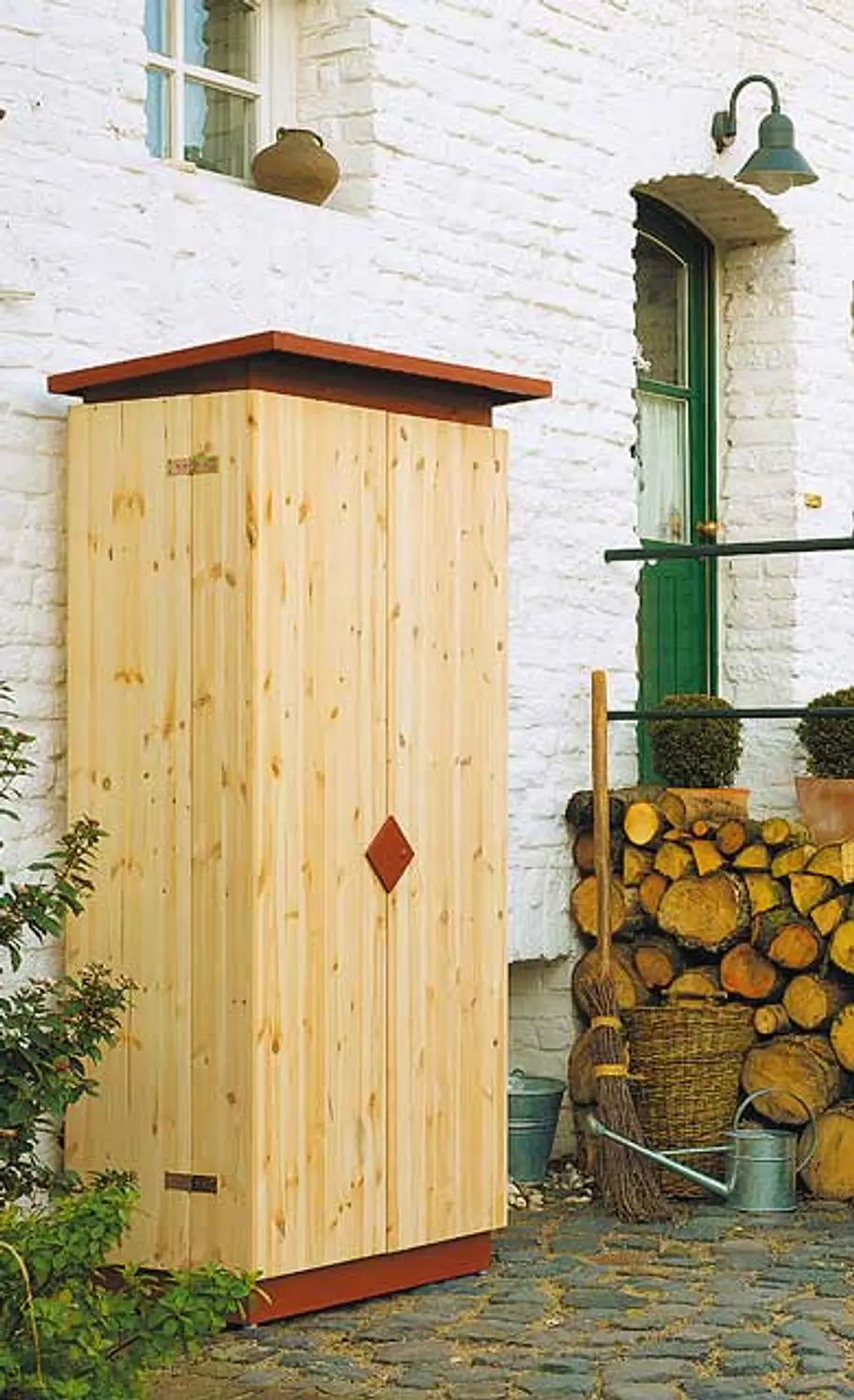 Holz-Geräteschuppen: Schritt 25 von 26 Geräteschuppen aus Holz