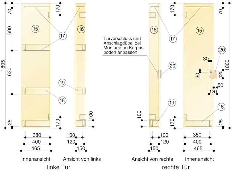 Holz-Geräteschuppen: Schritt 23 von 26 Geräteschuppen aus Holz
