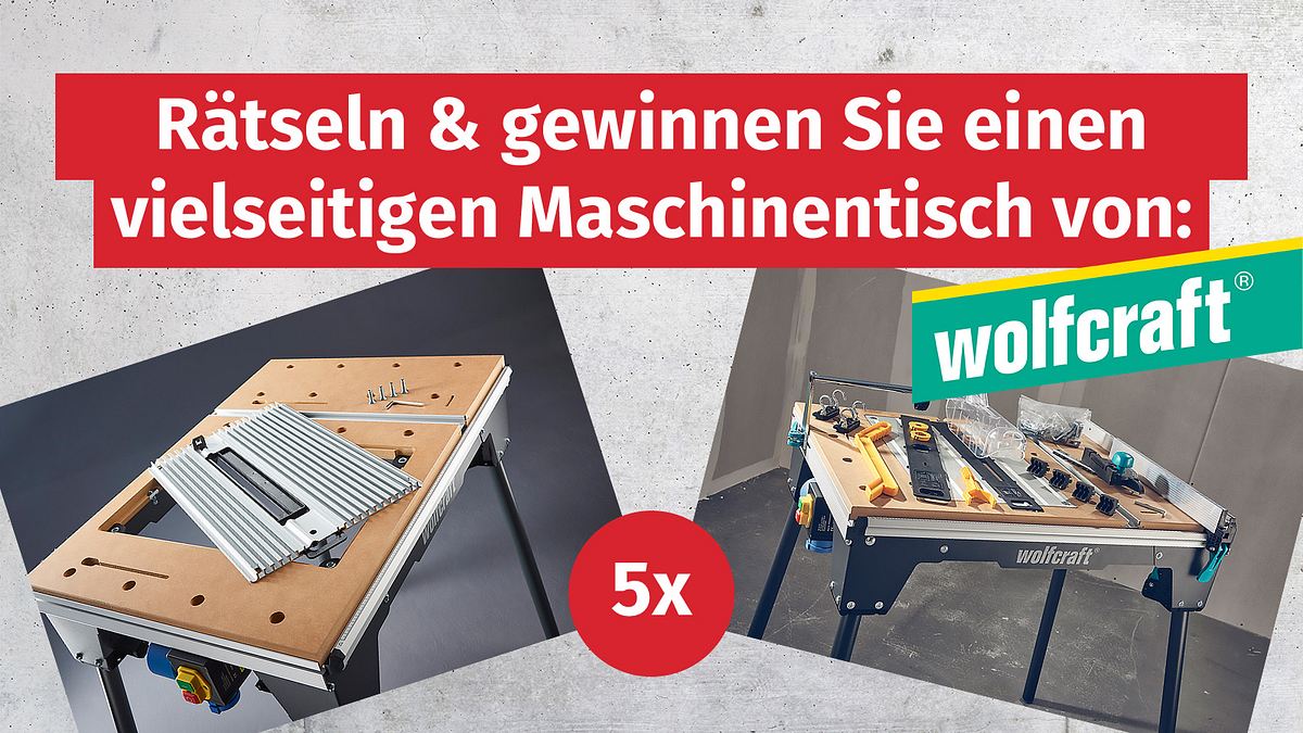 Wolfcraft Gewinnspiel