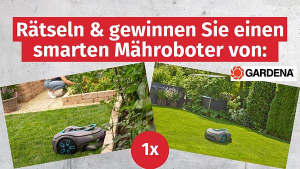 Gardena Gewinnspiel - Foto: Hersteller / Gardena; Hintergrund: iStock / Xurzon