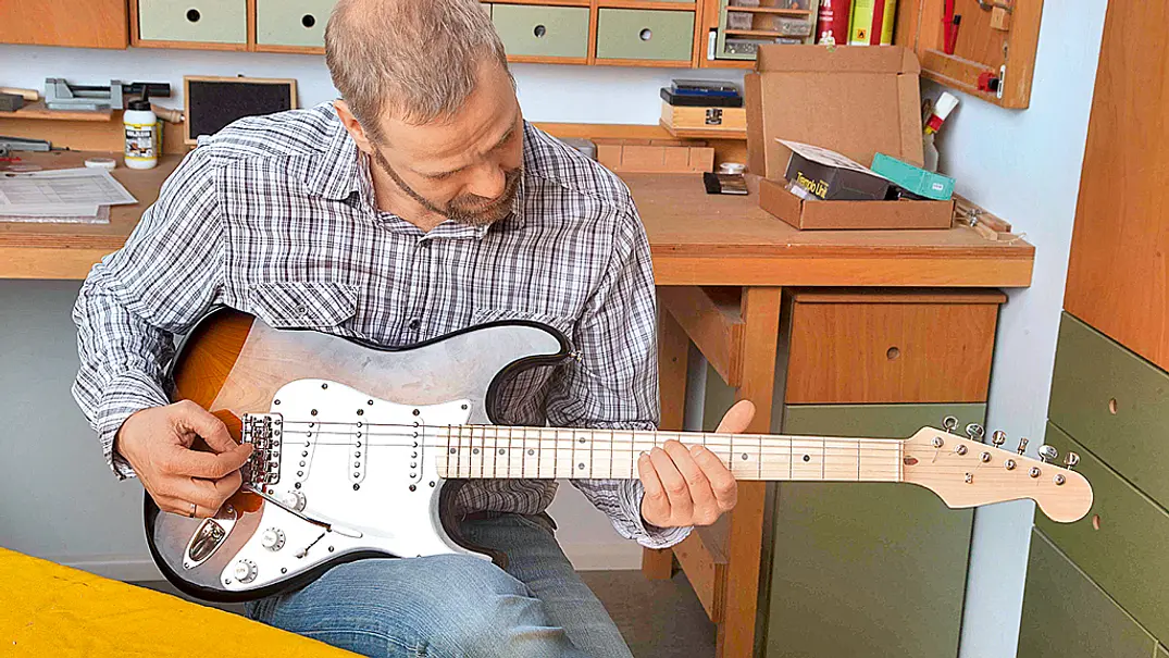 E-Gitarre selber bauen E-Gitarre selber bauen