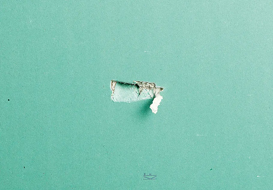 GK-Wand reparieren: Schritt 2 von 9 Gipskartonwand reparieren