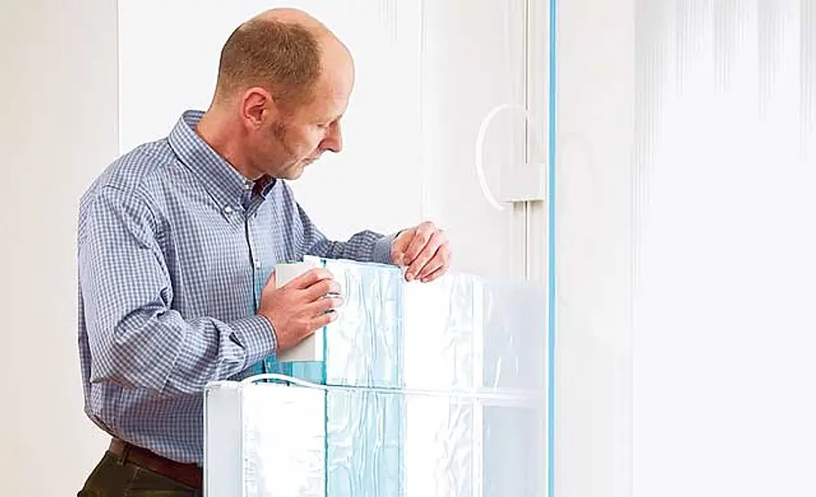 Glasbausteine aus Kunststoff: Schritt 1 von 8 Glasbausteine mauern