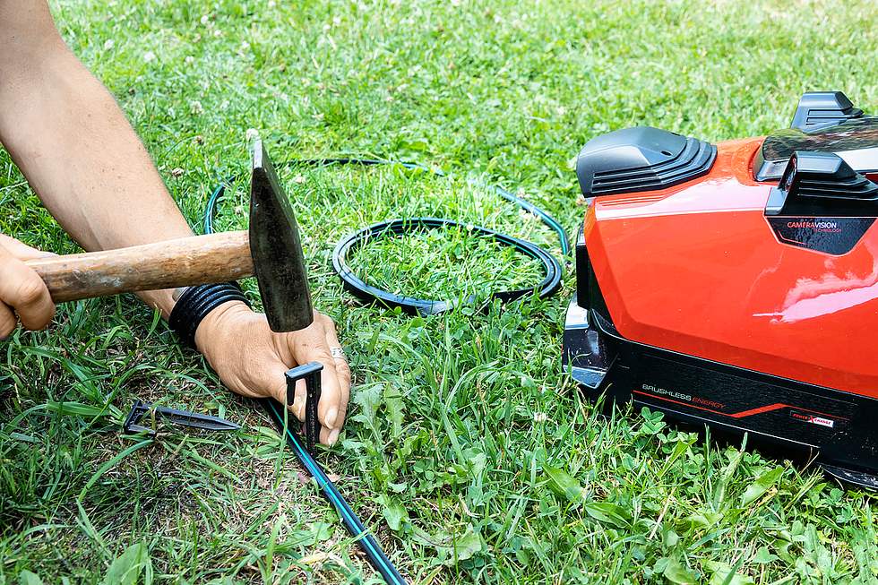 Grenzen für den Einhell Freelexo Cam 500 setzen