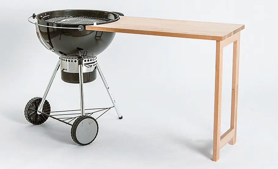Grill: Ablagetisch bauen Ablage fürs Grillen