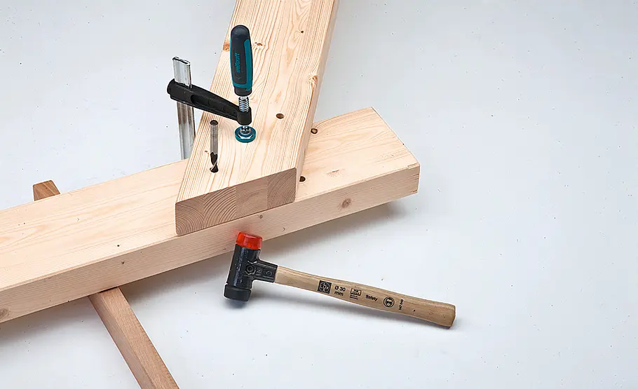 Hängemattengestell bauen Hängematte mit Gestell