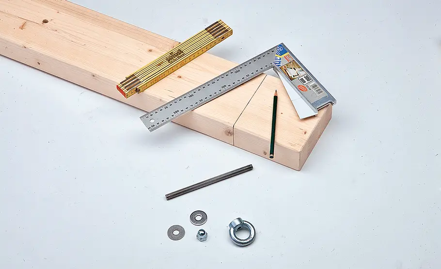 Hängemattengestell bauen Hängematte mit Gestell