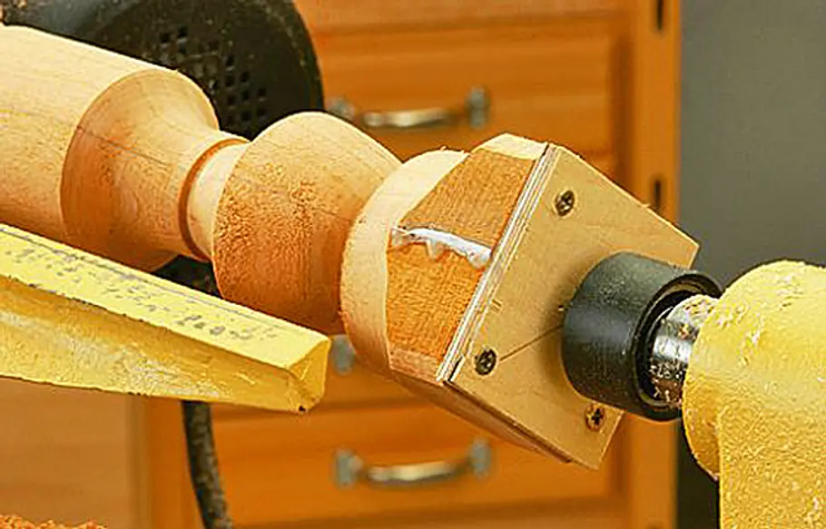 Halbsäulen drechseln Holz drechseln