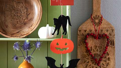 Anleitung DIY Halloween Mobile selbst gestalten - Foto: Hersteller / Dremel