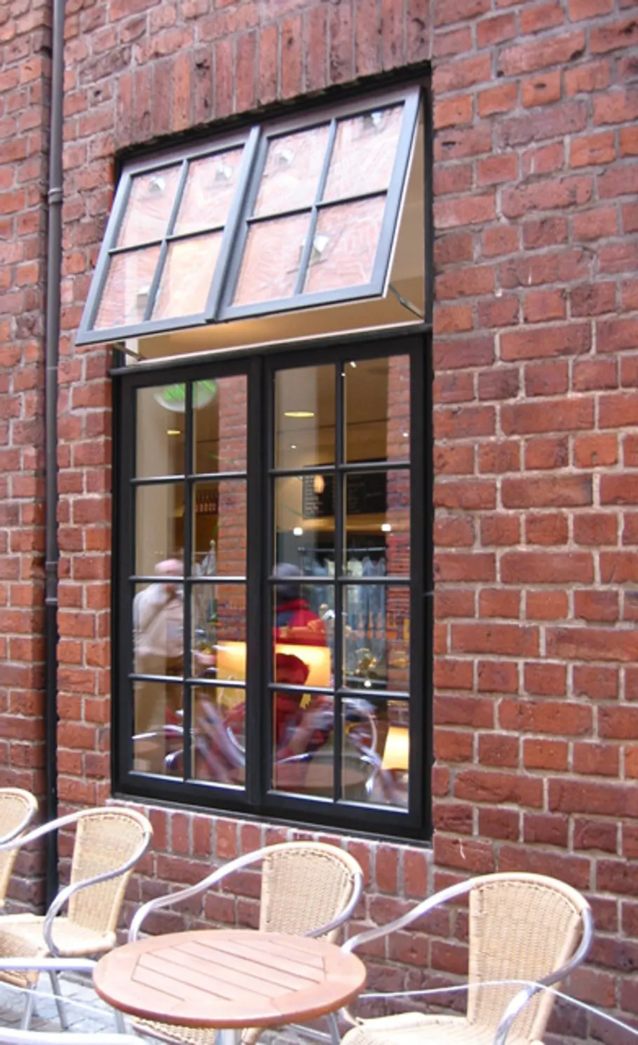 Fensterrahmen Hamburger Fenster