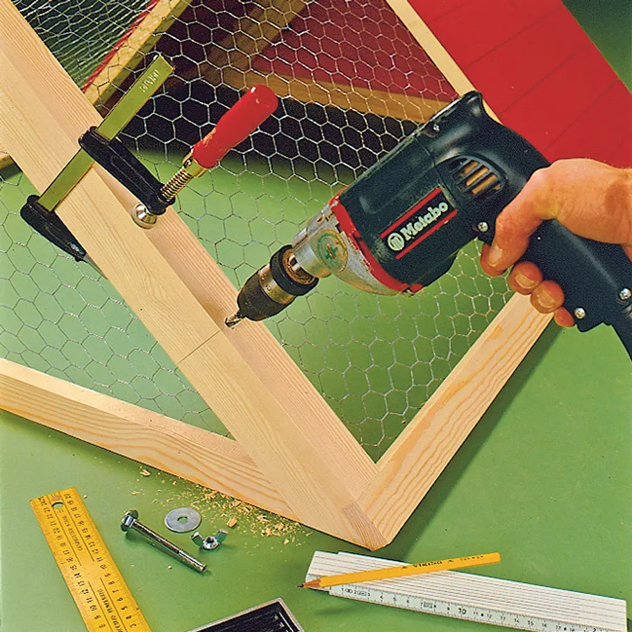 Hasenstall bauen Hasenstall bauen