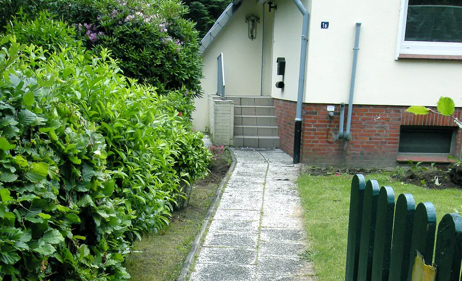 Weg zum Hauseingang anlegen Hauszuwegung