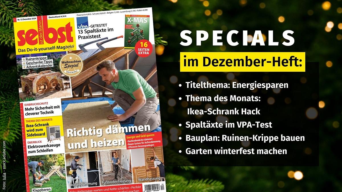 Dezember Ausgabe selbst ist der Mann