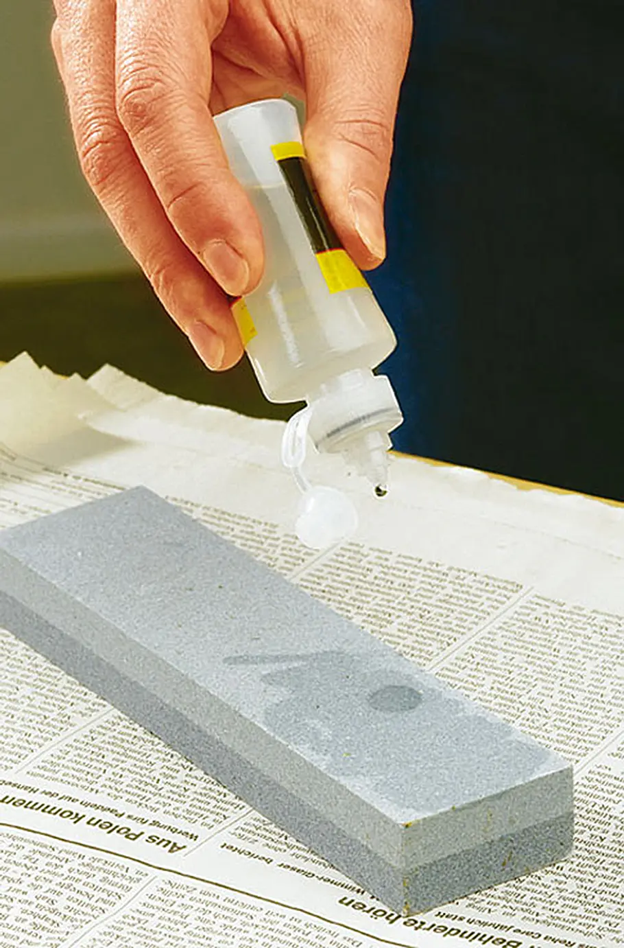 Hobelmesser abziehen Hobelmesser schleifen