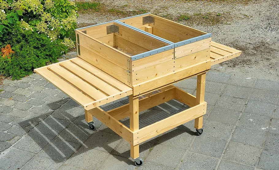 Anleitung: Kräuterhochbeet selber bauen Kräuterkasten: Hochbeet bauen