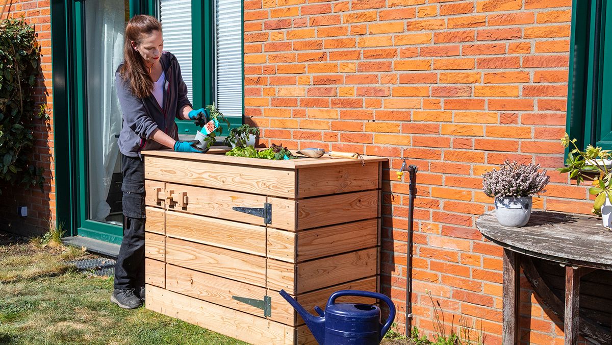 Hochbeet mit Bauwanne