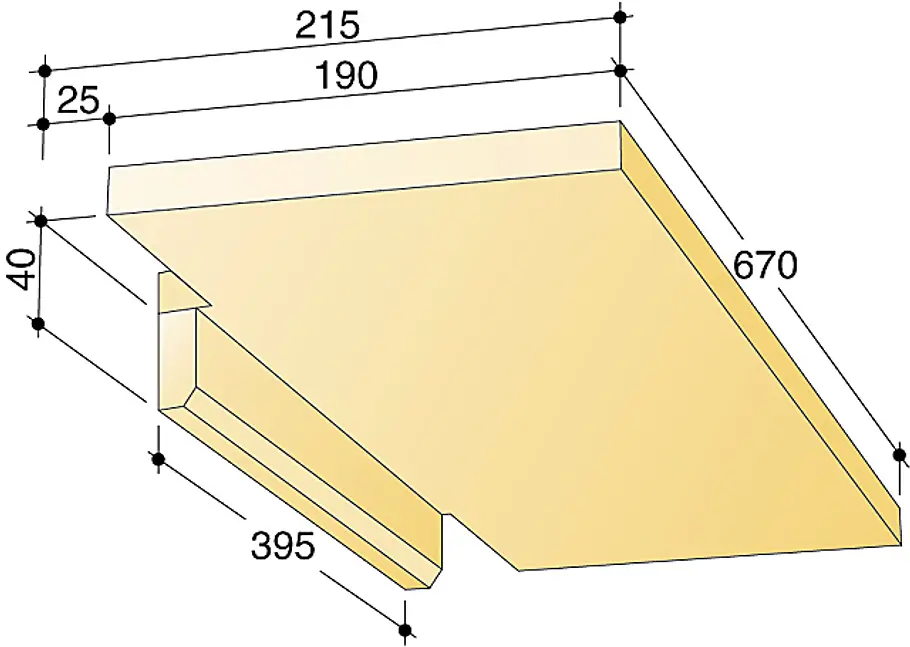Zeichnung Hochbett mit Rutsche Hochbett mit Rutsche bauen