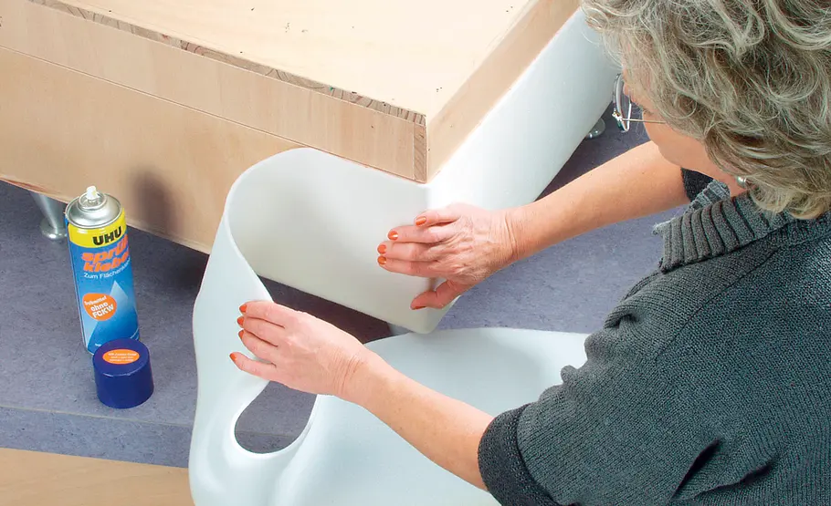 Hocker polstern: Schritt 8 von 18 Hocker aufpolstern
