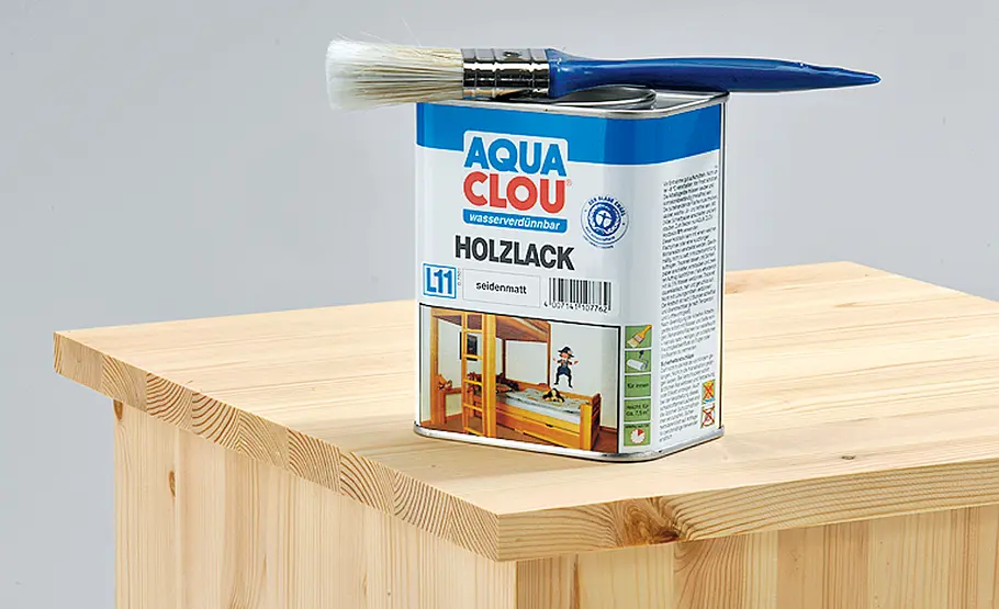 Unser Hocker bietet viel Stauraum Sitzhocker bauen