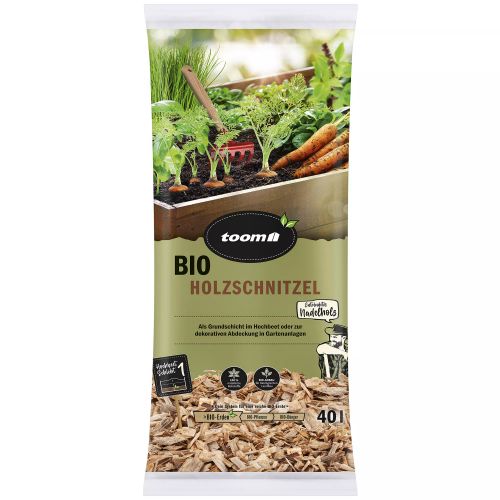 Bio-Holzschnitzel 'Naturtalent' torffrei 40 l