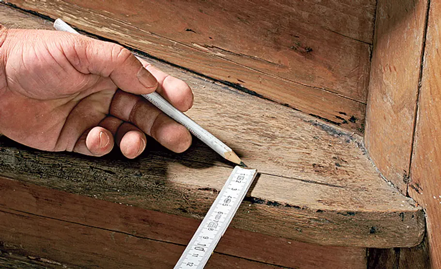 Holztreppenrenovierung: Schritt 4 von 40 Holztreppe renovieren