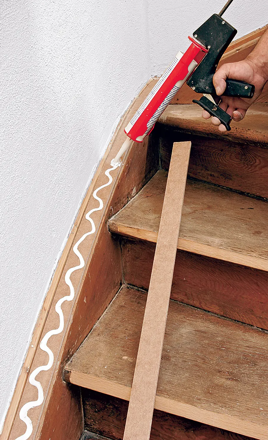 Holztreppenrenovierung: Schritt 9 von 40 Holztreppe renovieren