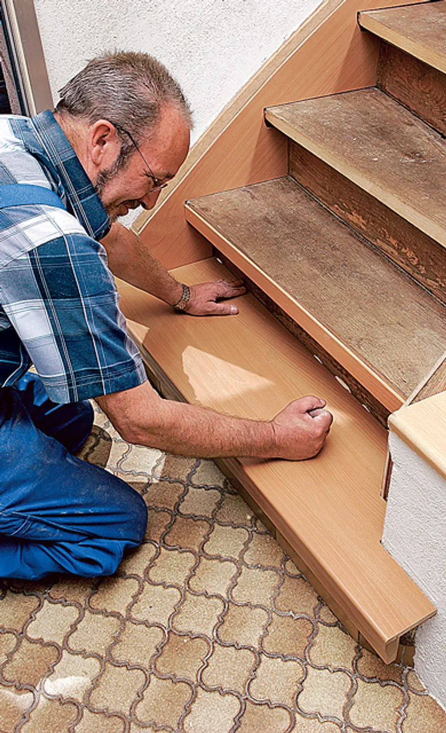 Holztreppenrenovierung: Schritt 31 von 40 Holztreppe renovieren