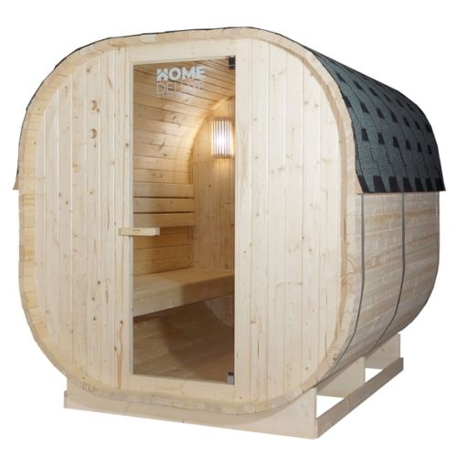 HOME DELUXE Outdoor-Sauna CUBE XL