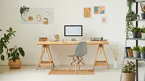 Kreative Ideen für das Home Office: So fühlen Sie sich wohl. Kreative Ideen für das Home Office: So fühlen Sie sich wohl.