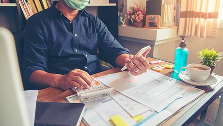 Homeoffice Steuer - Foto: iStock / Pra-Child