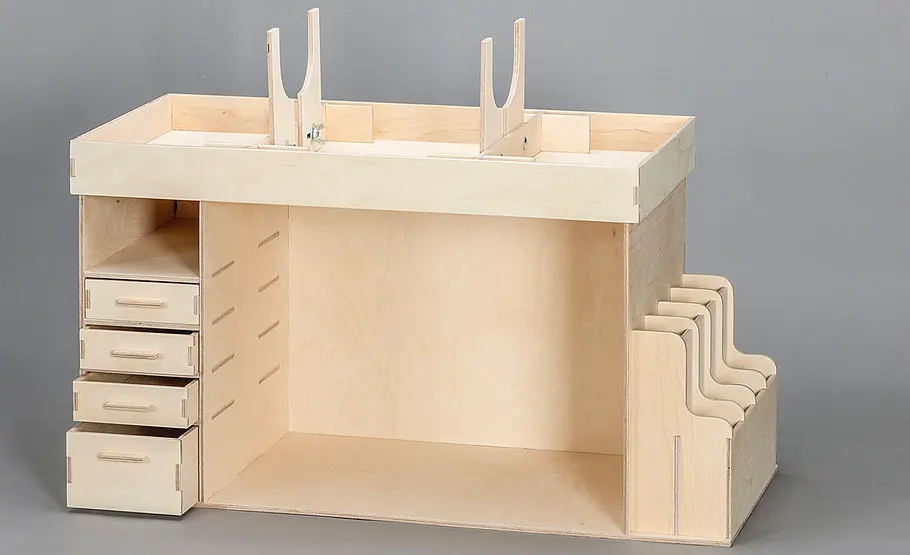 Werktisch-Aufsatz für Bastler selber bauen