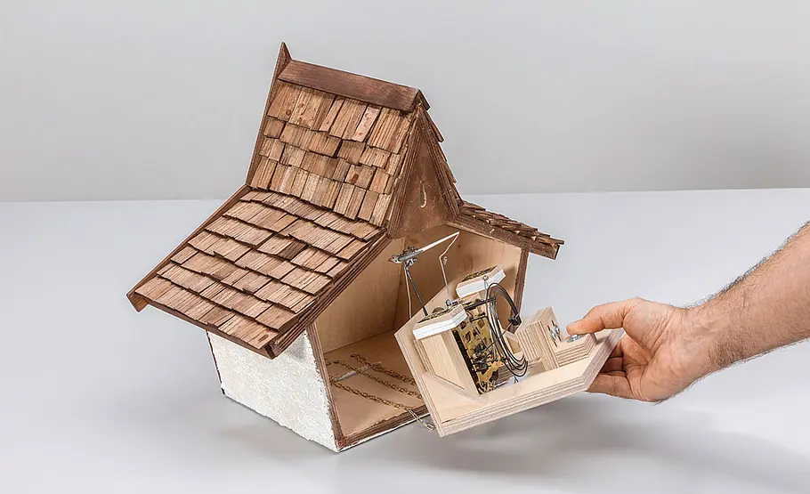 Kuckucksuhr bauen
