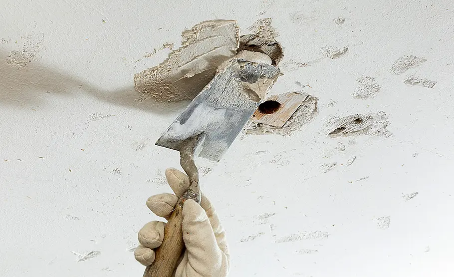 So können Sie die Kellerwand verputzen