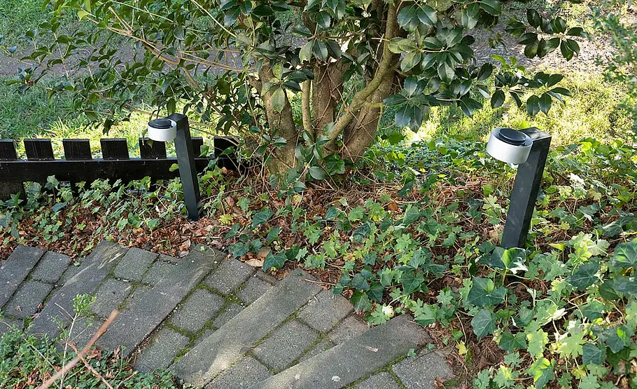 Gartenlampen installieren