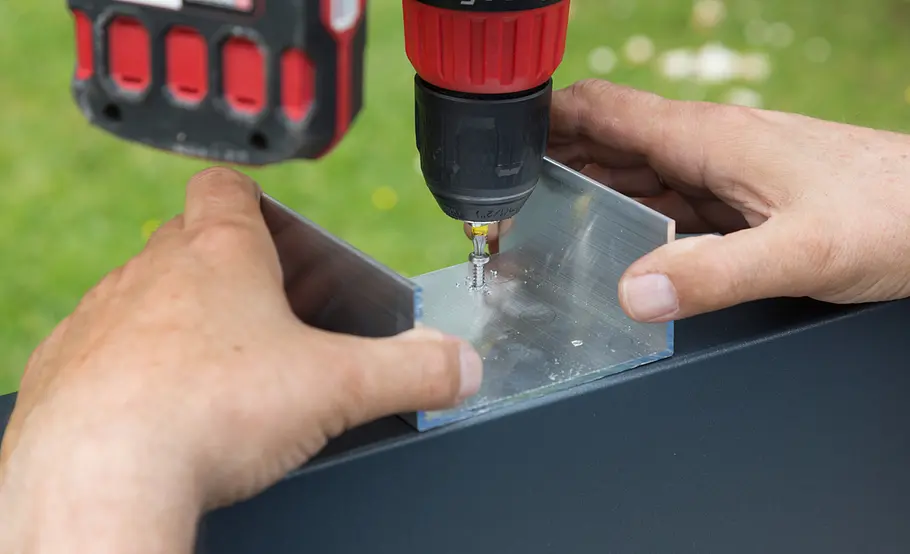 Terrassenüberdachung aus Alu und Glas bauen