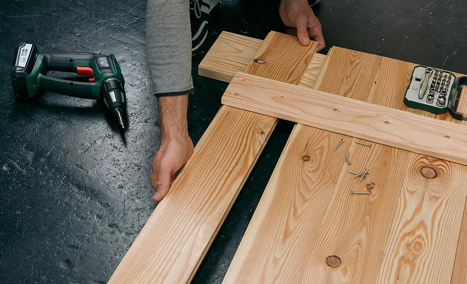 Bauanleitung: Holz-Sandkasten mit Deckel