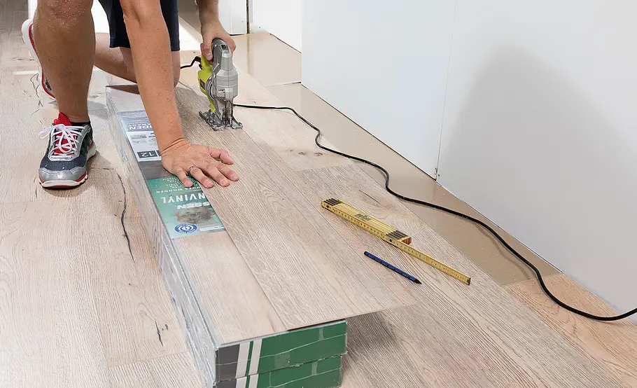 Greenvinyl verlegen