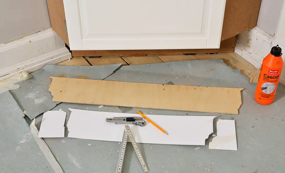 Flur-Eckschrank selber bauen