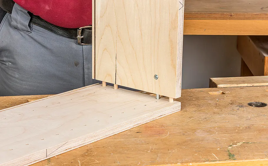 Lochreihen mit dem DuoDübler